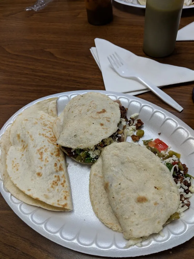 Chorizo Gorditas & Chicken Quesadilla